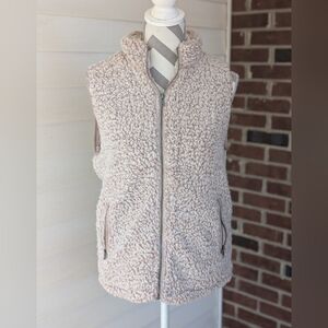 Thread Supply Sherpa Zip-Up Vest Small